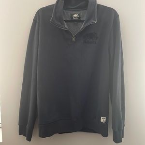 Mens Dark Blue Quarter Zip